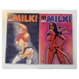 2 SIN FACTORY COMICS MILK! #56 & 57 ADULT READ