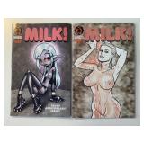 2 SIN FACTORY COMICS MILK! #60 & 61 ADULT READ