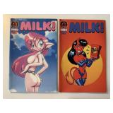 2 SIN FACTORY COMICS MILK! #46 & 47 ADULT READ
