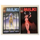 2 SIN FACTORY COMICS MILK! #52 & 53 ADULT READ