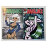 2 SIN FACTORY COMICS MILK! #58 & 59 ADULT READ