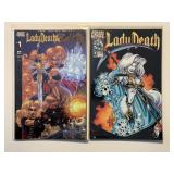 2 CHAOS LADY DEATH COMICS