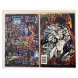 2 CHAOS COMICS LADY DEATH #1 & ARMAGEDDON #4