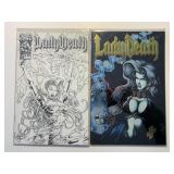 2 CHAOS LADY DEATH COMICS