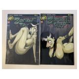 2 ACTION LAB COMICS ZOMBIE TRAMP #42,43 ADULT READ