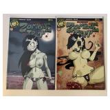 2 ACTION LAB COMICS ZOMBIE TRAMP #38,39 ADULT READ