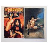 2 HARRIS COMICS VAMPIRELLA ANNIVERSARY ISSUES