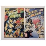 2 ECLIPSE COMICS DIRTY PAIR A PLAGUE OF ANGELS 1,2