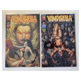 2 HARRIS COMICS VAMPIRELLA #1 & 2