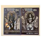 2 BROADSWORD COMICS TAROT WITCH BLACK ROSE 66 & 67