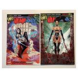 2 ACTION LAB COMICS VAMP BLADE #1 & 2 SEASON 2