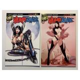 2 ACTION LAB COMICS VAMP BLADE #9 & 10 SEASON 2