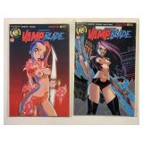 2 ACTION LAB COMICS VAMP BLADE #1 & 2 SEASON 2