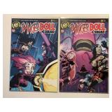 2 ACTION LAB COMICS DANGER DOLL SQUAD #2 & 3 ADULT