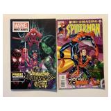 2 MARVEL COMICS THE AMAZING SPIDER-MAN #10 & 1