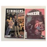 2 ONI COMICS THE BUNKER #14 & STRINGERS #1