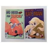 2 VIZ COMICS EAT MAN #6 & NO NEED FOR TENCHI #1