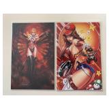 2 DYNAMITE COMICS SEE DECS.