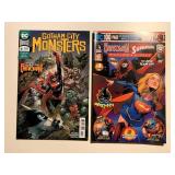 2 DC COMICS MONSTERS #4 & BATWOMAN/SUPERGIRL #1