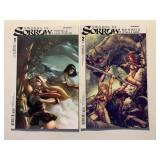 2 DYNAMITE COMICS SWORDS OF SORROW #1 & 2