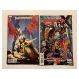 2 MARVEL COMICS WEAPON #21 & 22
