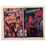 2 MARVEL COMICS RUNAWAYS #11 & 12