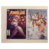 2 DC COMICS POWER GIRL #6 & 8