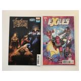 2 MARVEL COMICS EXILES #1 & VENOM #5