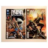 2 DC COMICS NUBIA & THE AMAZONS #1 & DEEP TARGET 1