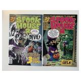 2 ALBATROSS COMICS SPOOK HOUSE 2 #1 & 2