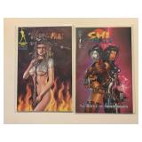 1 CRUSADE & 1 BROADSWORD COMIC SEE DESC.