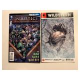 2 DC COMICS THE WILD STORM #16 & INJUSTICE #1