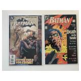 2 DC COMICS BATMAN #428 & 613