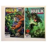 2 MARVEL COMICS THE IMMORTAL HULK #41 & 42