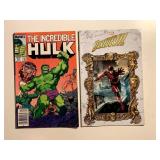 2 MARVEL COMICS THE HULK #314 & DAREDEVIL #27