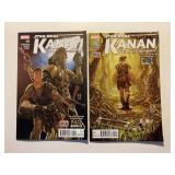 2 MARVEL COMICS STAR WARS KANAN #4 & 5