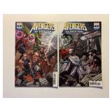 2 MARVEL COMICS AVENGERS NO ROAD HOME #2 & 3