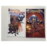 2 IDW COMICS RAGNAROK #6 & BRUTAL NATURE #1