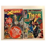 2 MARVEL COMICS X-FORCE #1 & THE MIGHTY  THOR #412