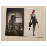 2 TITAN COMICS GUN HONEY #1 & 2