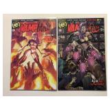 2 ACTION LAB COMICS VAMP BLADE #6 & 7