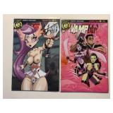 2 ACTION LAB COMICS VAMP BLADE #8 & 11
