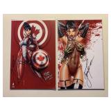 2 JAMIE TYNDALL COMICS DAUGHTER OF EDEN