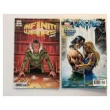 2 MARVEL COMICS INFINITY WARS #1 & NAMOR #12