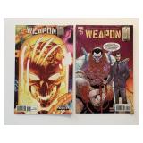 2 MARVEL COMIC WEAPON H #5 & 7