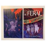 2 IMAGE COMICS FERAL #1 & 2