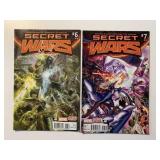 2 MARVEL COMICS SECRET WARS #6 & 7