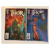 2 MAX COMICS THOR VIKINGS #3 & 4