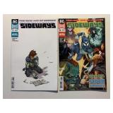 2 DC COMICS SIDEWAYS #7 & 8
