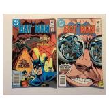 2 DC COMICS BATMAN #348 & 356